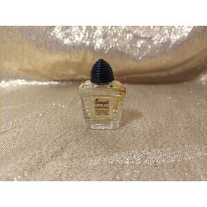 Vintage Miniature Bouquet Cardinal Perfume Glass Bottle New York 1930s Art Deco